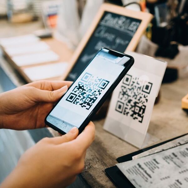 QR Code au restaurant